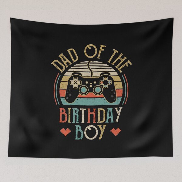 Item preview, Dad Of The Birthday Boy Vintage Matching Gamer Birthday designed and sold by cadieuxart.