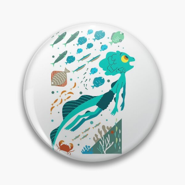Item preview, Luca Swimming With Fishes designed and sold by LynnSites.