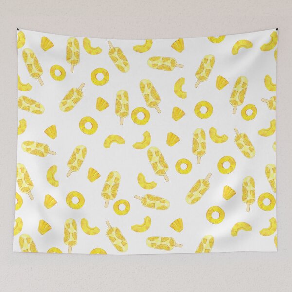 Item preview, sweet summer pineapple and popsicle pattern designed and sold by nishi-T.