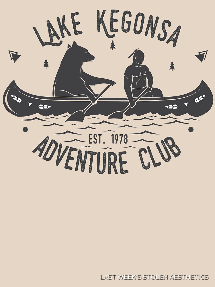 "Lake Kegonsa Adventure Club" Tshirt for Sale by SRanabhat Redbubble lake kegonsa tshirts