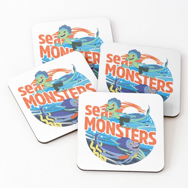 Item preview, Luca & Alberto Sea Monsters designed and sold by LynnSites.