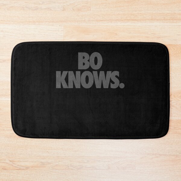 Item preview, Bo knows gray vintage text logo designed and sold by LosoyaCarla.