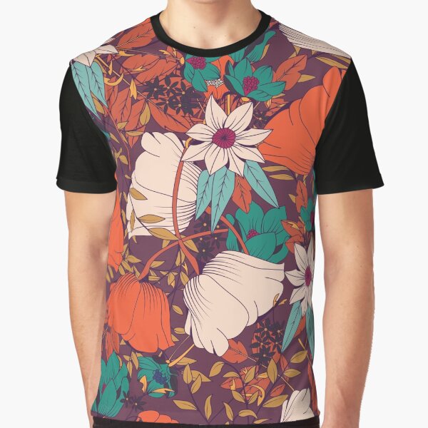 Botanical pattern 010 Graphic T-Shirt
