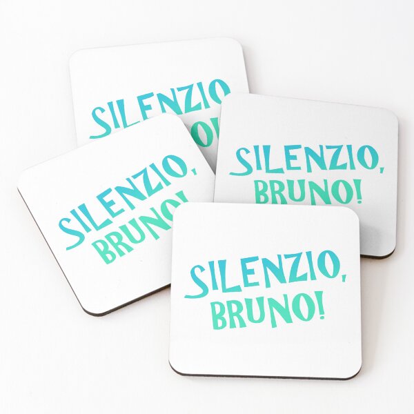 Item preview, Silenzio, Bruno! designed and sold by LynnSites.