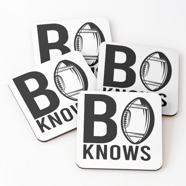 Item preview, Bo knows ball black text designed and sold by LosoyaCarla.