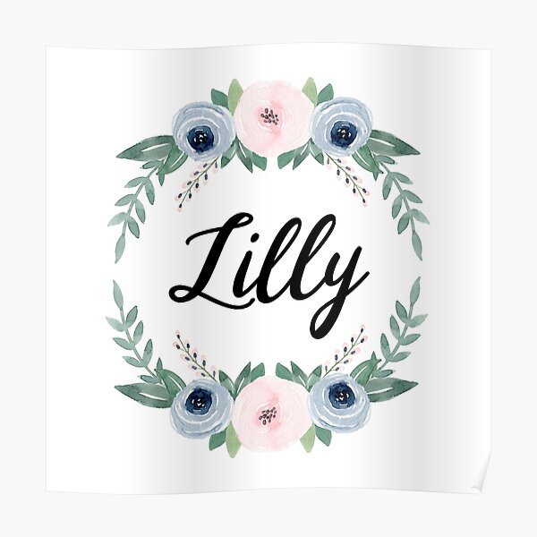 LILLY name art glwec.in