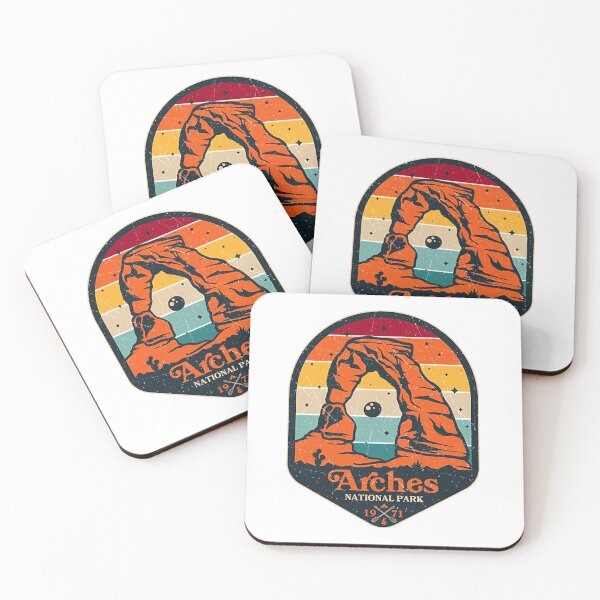 Item preview, Arches national park utah vintage camping  designed and sold by Tamarindrind32.