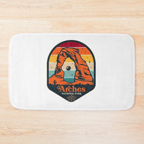 Item preview, Arches national park utah vintage camping  designed and sold by Tamarindrind32.