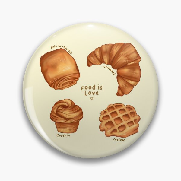 Item preview, Cute pastry illustration: Food is Love designed and sold by Ainhoa Abad.