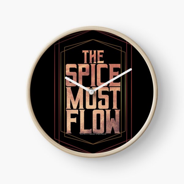 The spice must flow-Dune Movie- Baron Harkonnen Clock