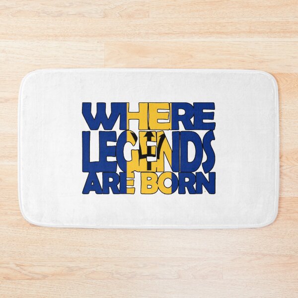 Item preview, Flag of Barbados - Where Legends Are Born  - Soca Mode designed and sold by Soca-Mode.