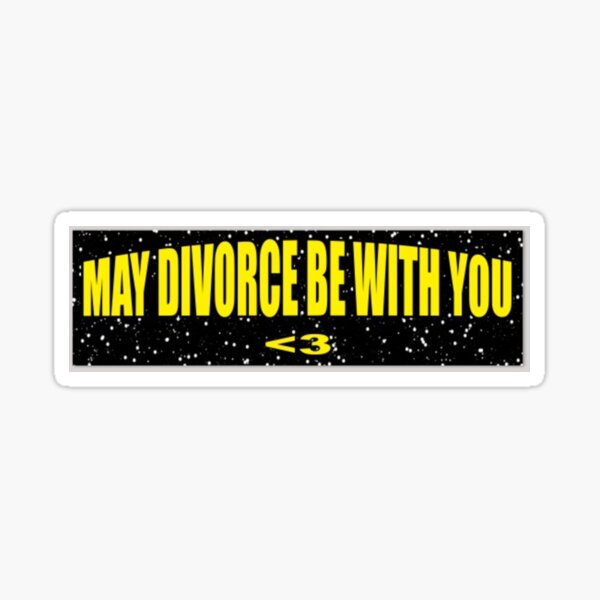 Item preview, May Divorce Be With You designed and sold by gayestcowboy.