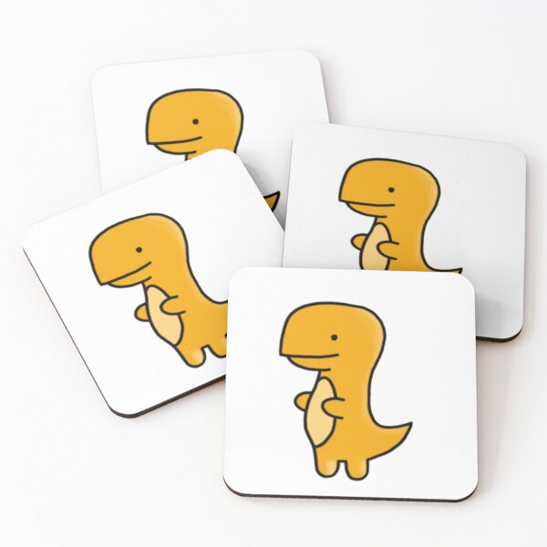 Item preview, Orange Dinosaur T-Rex designed and sold by Kennedy Rain.