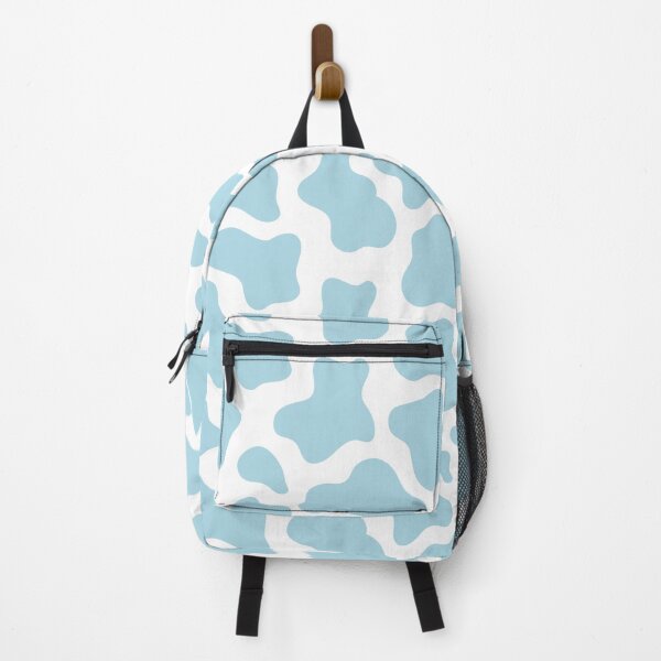 Item preview, pastel blue cow print kawaii designed and sold by Gossip Rag.