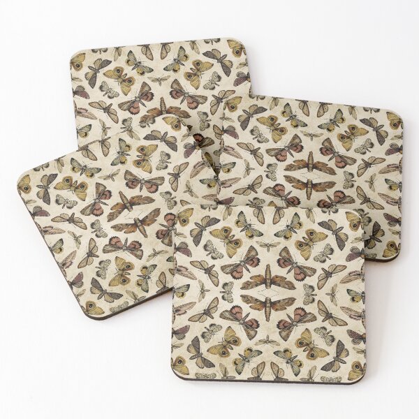 Item preview, Vintage Moths  designed and sold by somecallmebeth.