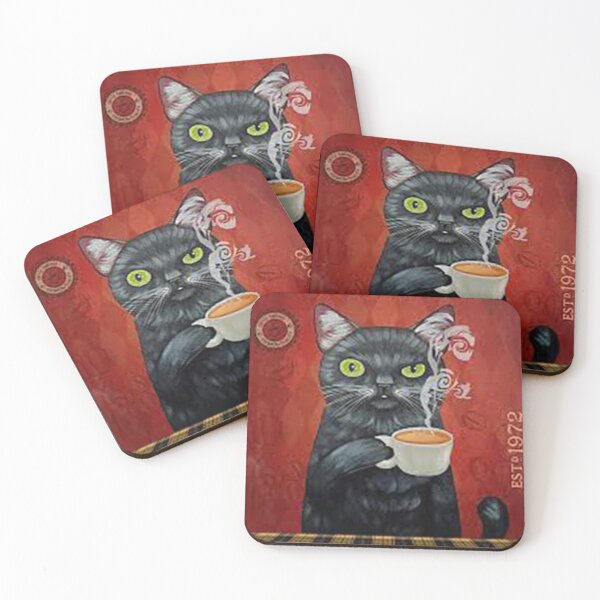 Item preview, Cat Drinking Lemon Tea designed and sold by foguebigh.