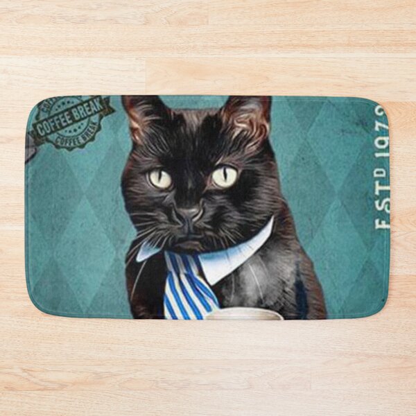 Item preview, Cat Drinking Tea designed and sold by foguebigh.