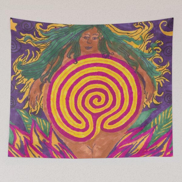 Item preview, Labyrinth Goddess designed and sold by maiamoves.