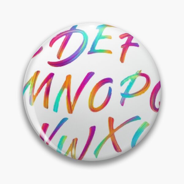 Item preview, Vibrant Alphabets designed and sold by IshitaPoint.