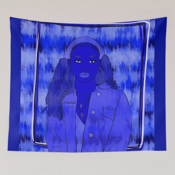 Item preview, True Blue designed and sold by Baddbadbelle.