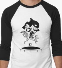 Bouncing Animals Men's Baseball ¾ T-Shirt
