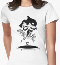 Bouncing Animals Tailliertes T-Shirt