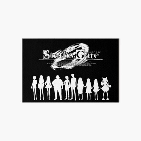 Steins Gate 1 Divergence Ratio Art Board Print For Sale By Itsmedio Redbubble