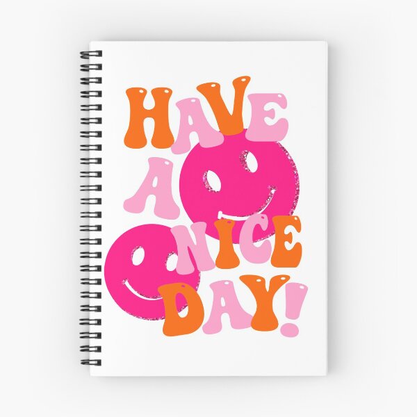 Item preview, HAVE A NICE DAY! - pink and orange designed and sold by Julia Santos.