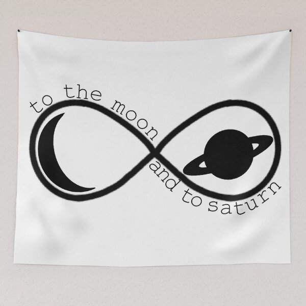Item preview, love you to the moon and to saturn  designed and sold by Bella-JJ.