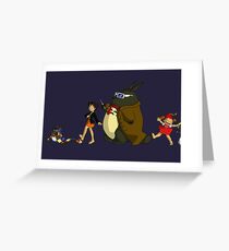 Doctor Totoro Greeting Card
