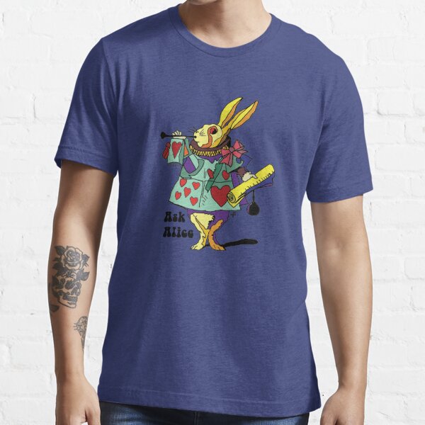 Ask Alice - The White Rabbit 2 - Alices Adventures in Wonderland Essential T-Shirt