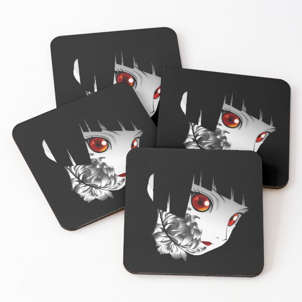 Item preview, Jigoku Shoujo - Enmai Ai (Black & White Edition) designed and sold by MegurineMariko.