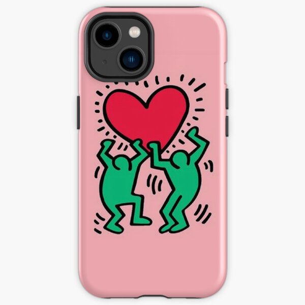 two people bring heart iPhone Tough Case