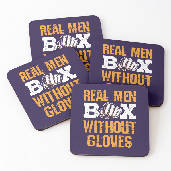 Item preview, Real Men Box Without Gloves Bare Knuckle Boxing designed and sold by jaygo.