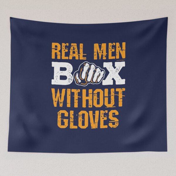 Item preview, Real Men Box Without Gloves Bare Knuckle Boxing designed and sold by jaygo.