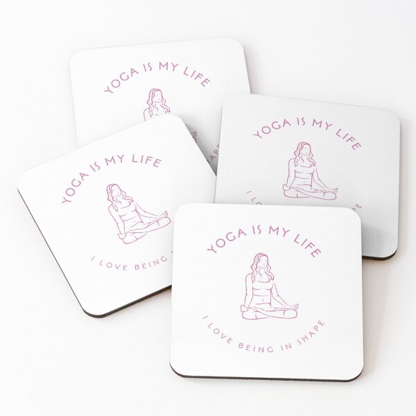Item preview, Yoga is my Life designed and sold by Vectors4U.