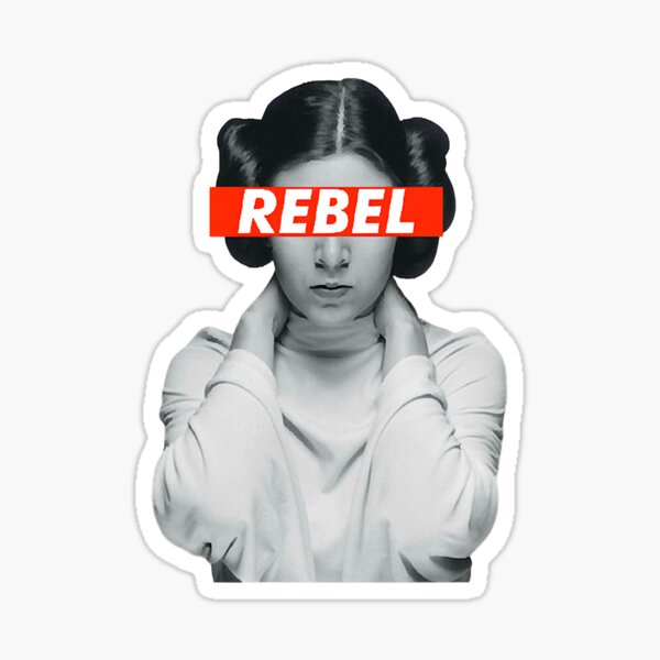 rebel princess Sticker