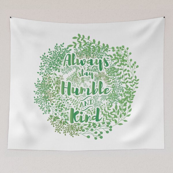 Item preview, Humble & Kind green designed and sold by ReVivingHoPe.