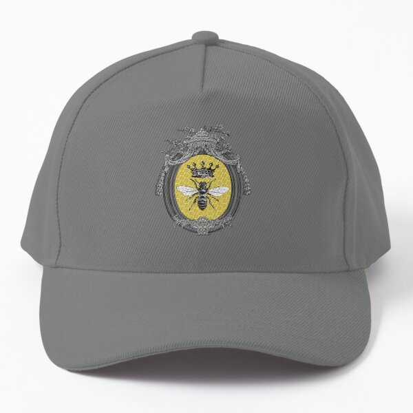 Queen Bee | Vintage Honey Bees | Honeycomb Patterns | Baseball Cap