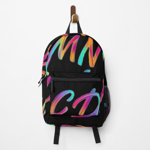 Item preview, Black Background Vibrant Alphabets designed and sold by IshitaPoint.