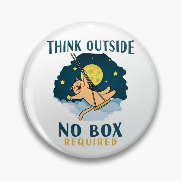 Item preview, Think Outside No Box Required designed and sold by Maria Garcia.