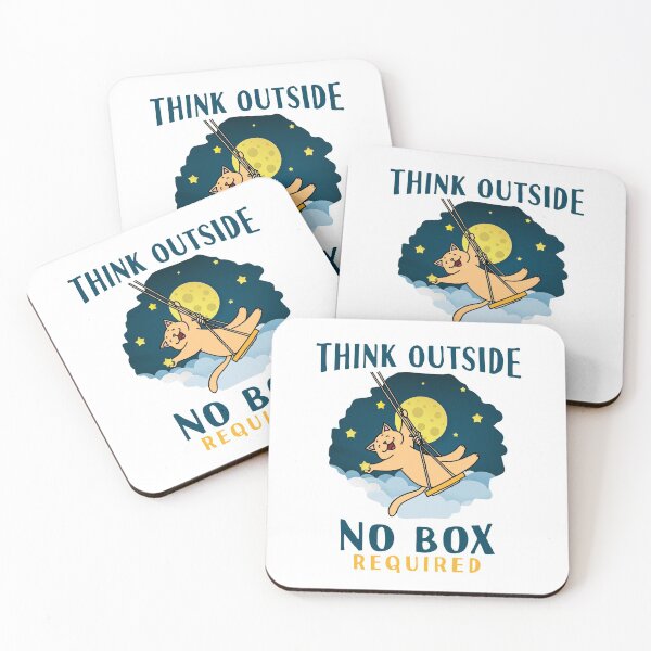 Item preview, Think Outside No Box Required designed and sold by Maria Garcia.