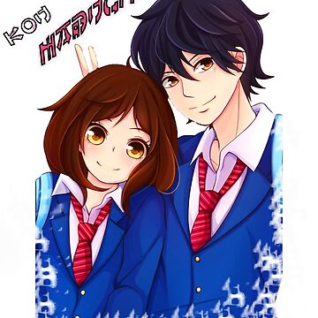 Kou mabuchi Tshirt - futaba yoshioka Sticker - Ao Haru Ride Manga Art  Board Print for Sale by kinsies