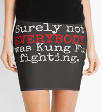 KUNG FU Mini Skirt