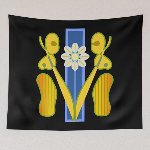 Artikelvorschau, Flower Symmetry Little Petals entworfen und verkauft von artfulnotebook.