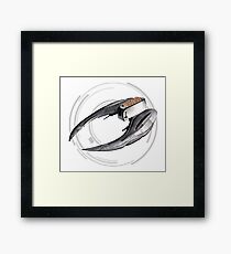 Cylon Toaster Framed Print