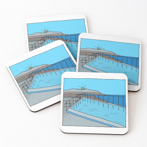 Item preview, Ocean beach pool natural designed and sold by ChloepArt.