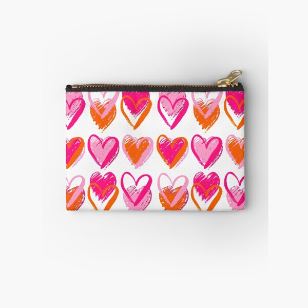 Item preview, pink and orange hearts designed and sold by Julia Santos.