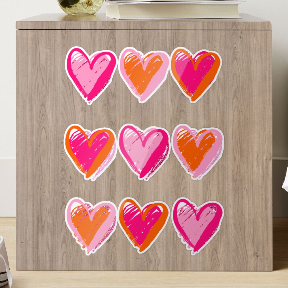 Heart Stickers – Hello Penngrove