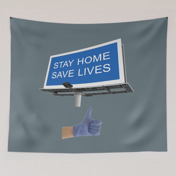 Item preview, It's safest to stay at home right now designed and sold by mostheristore.